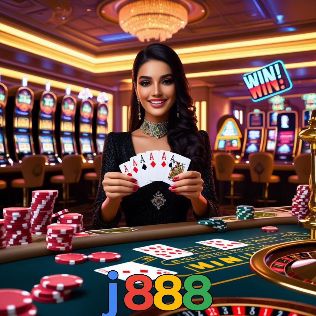 j888：Jogue no nosso cassino e prove sua habilidade nas cartas de poker!